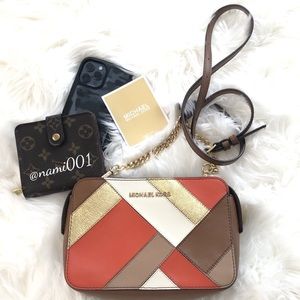 Michael Kors Adele Mutli Color Block Purse
